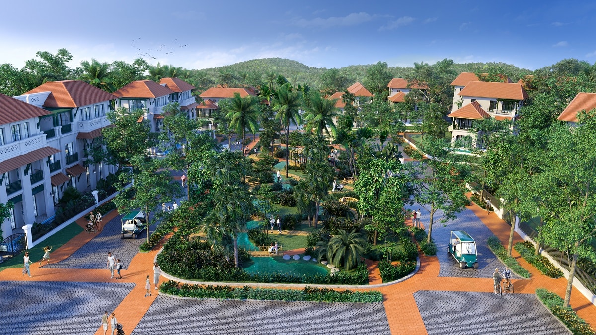 nh: Phối cảnh dự án Sun Tropical Village của Sun Group tại Phú Quốc