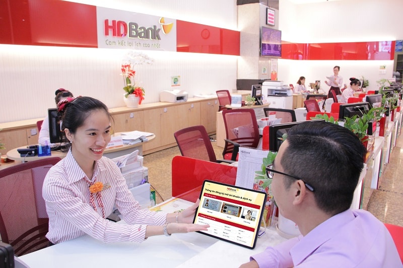 Chuyển đổi số toàn diện giúp HDBank nâng cao hiệu quả hoạt động. Ảnh: HDBank