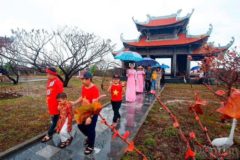 Mùa xuân về trên đảo Trường Sa