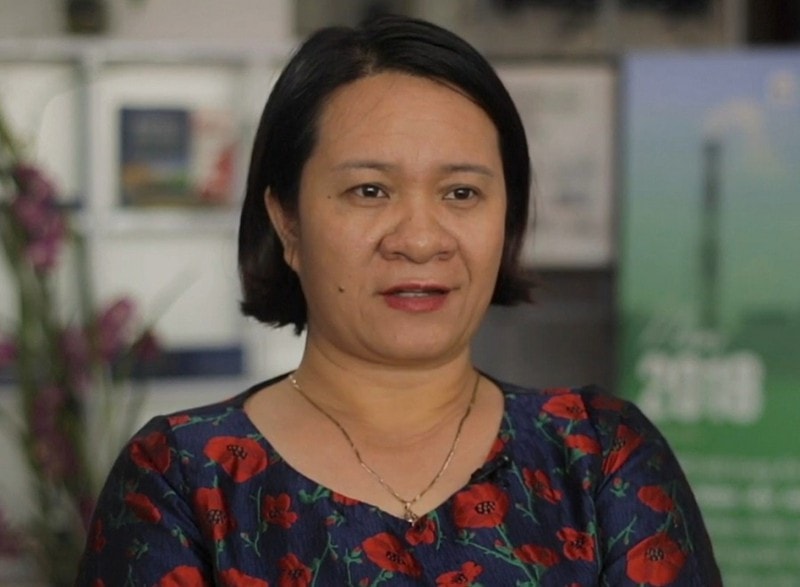 Bà Ngụy Thị Khanh.