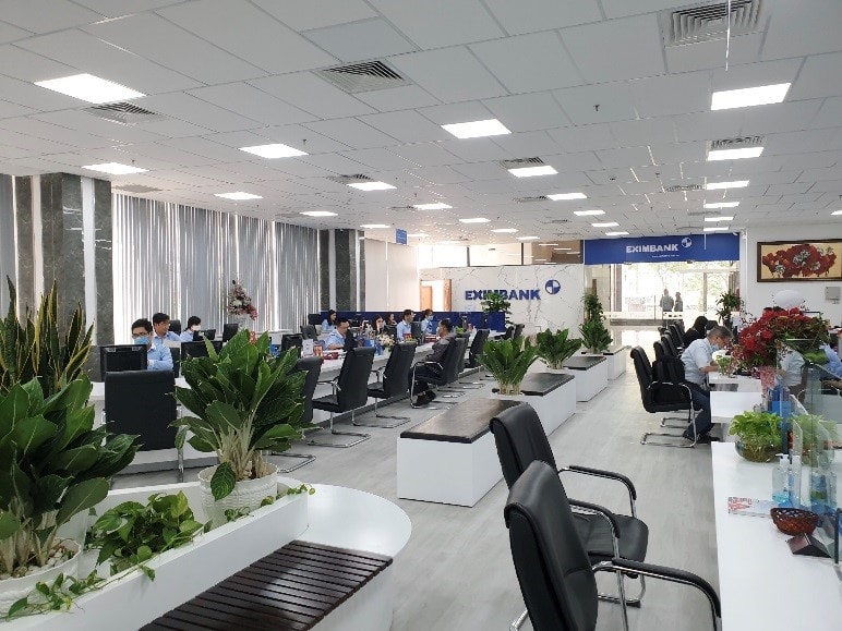 Hoạt động của Eximbank Chi nhánh Sài Gòn. Ảnh: EIB