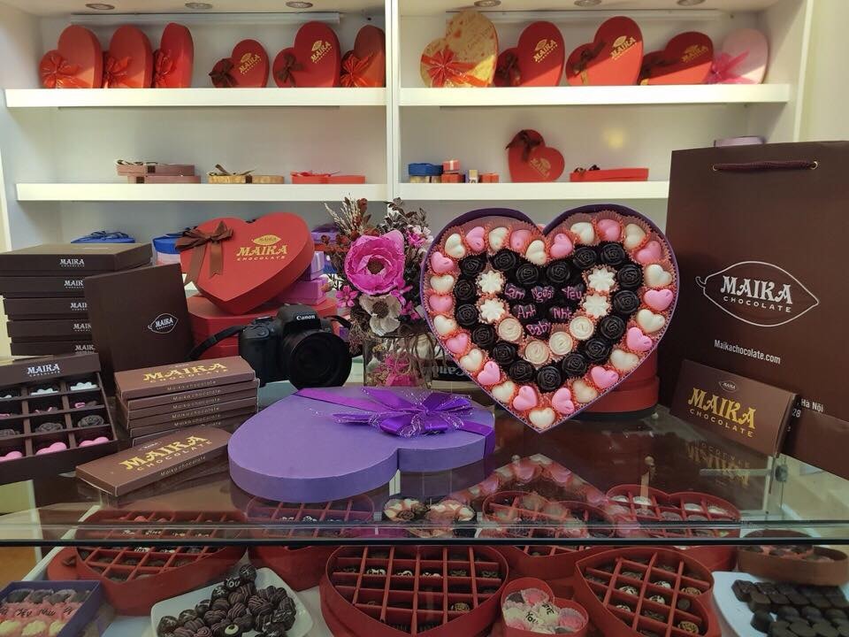 Shop bán socola Valentine ở Hà Nội – Maika Chocolate