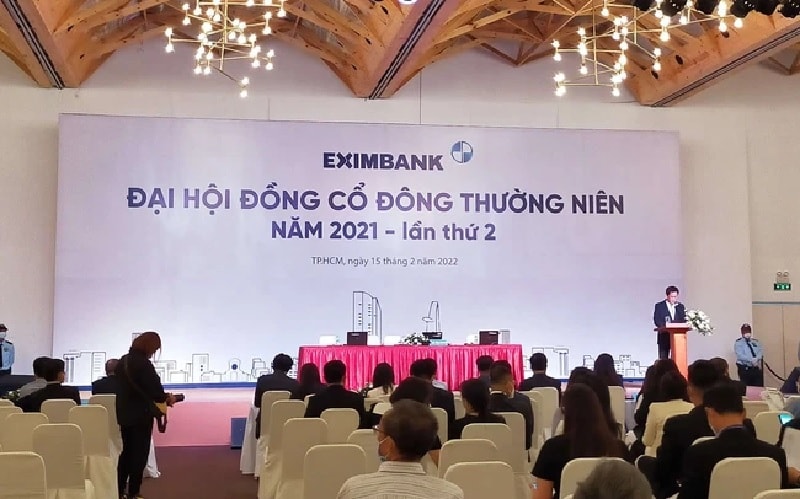 ĐHCĐ năm 2021 lần 2 của Eximbank tổ chức tại TP HCM