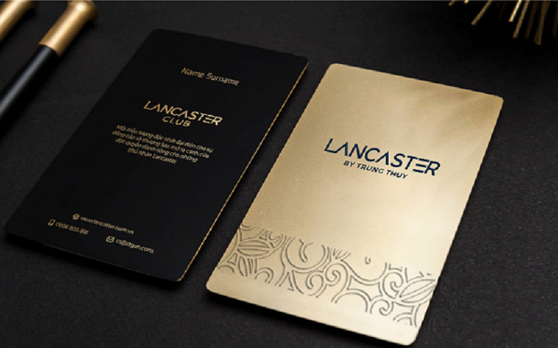 Thẻ hội viên dành cho cộng đồng tinh hoa Lancaster Club.