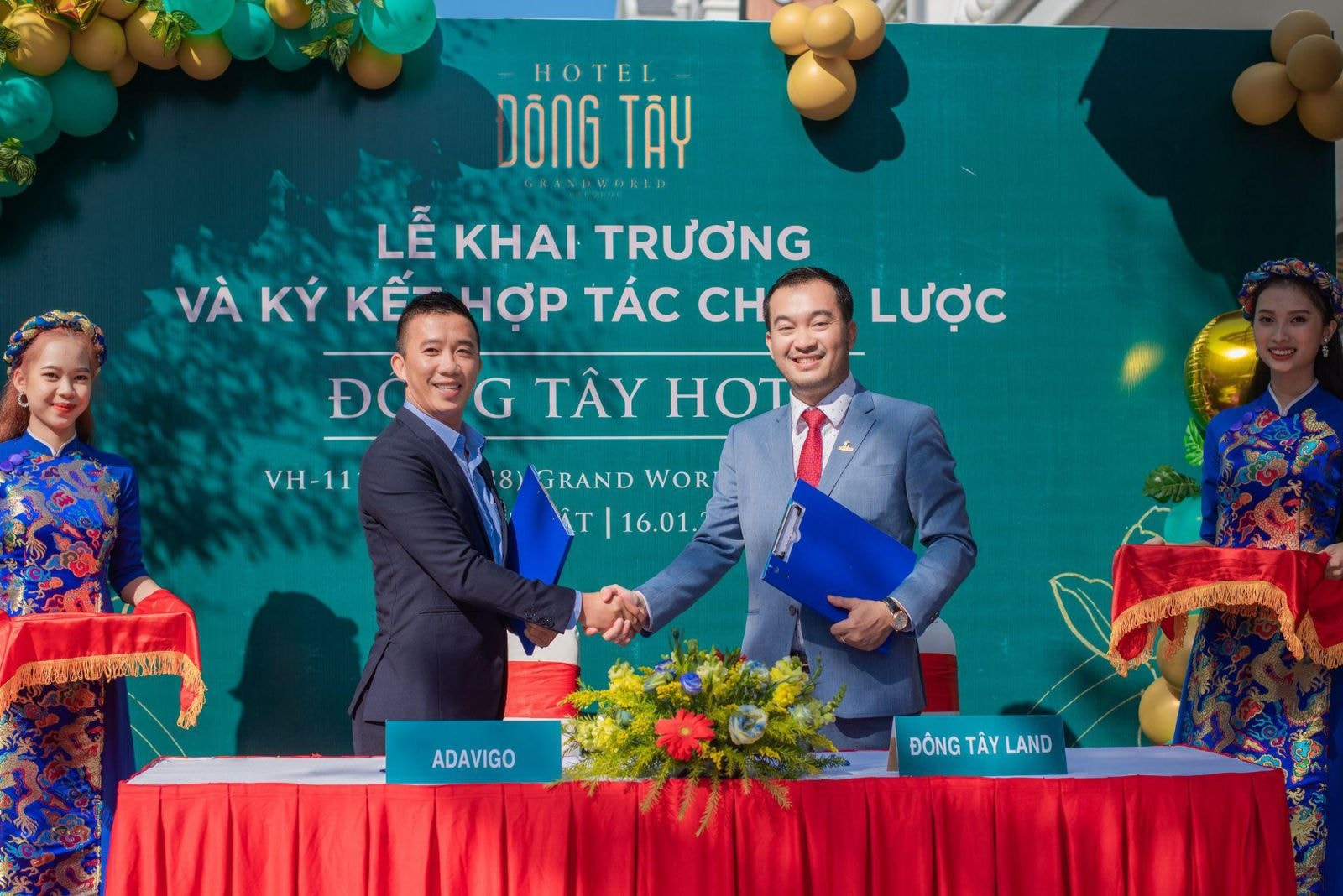 Đông Tây Land ký kết hợp tác chiến lược với Công ty Adavigo.