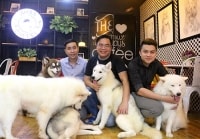 Ba chàng trai 8X với mô hình cà phê thú cưng
