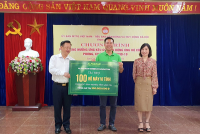 Alphanam Green Foundation tài trợ máy tính cho trẻ em tỉnh Lào Cai