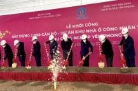 Viglacera khởi công xây dựng 2.000 căn hộ nhà ở công nhân tại Bắc Ninh
