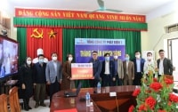 EVNGENCO1 trao tặng thiết bị 2 phòng học trực tuyến cho Trường THCS Đức Thắng
