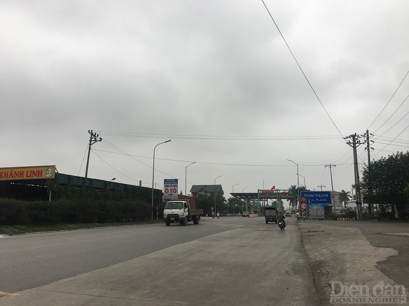Khu vực đường QL5 đoạn qua địa bàn tỉnh Hải Dương