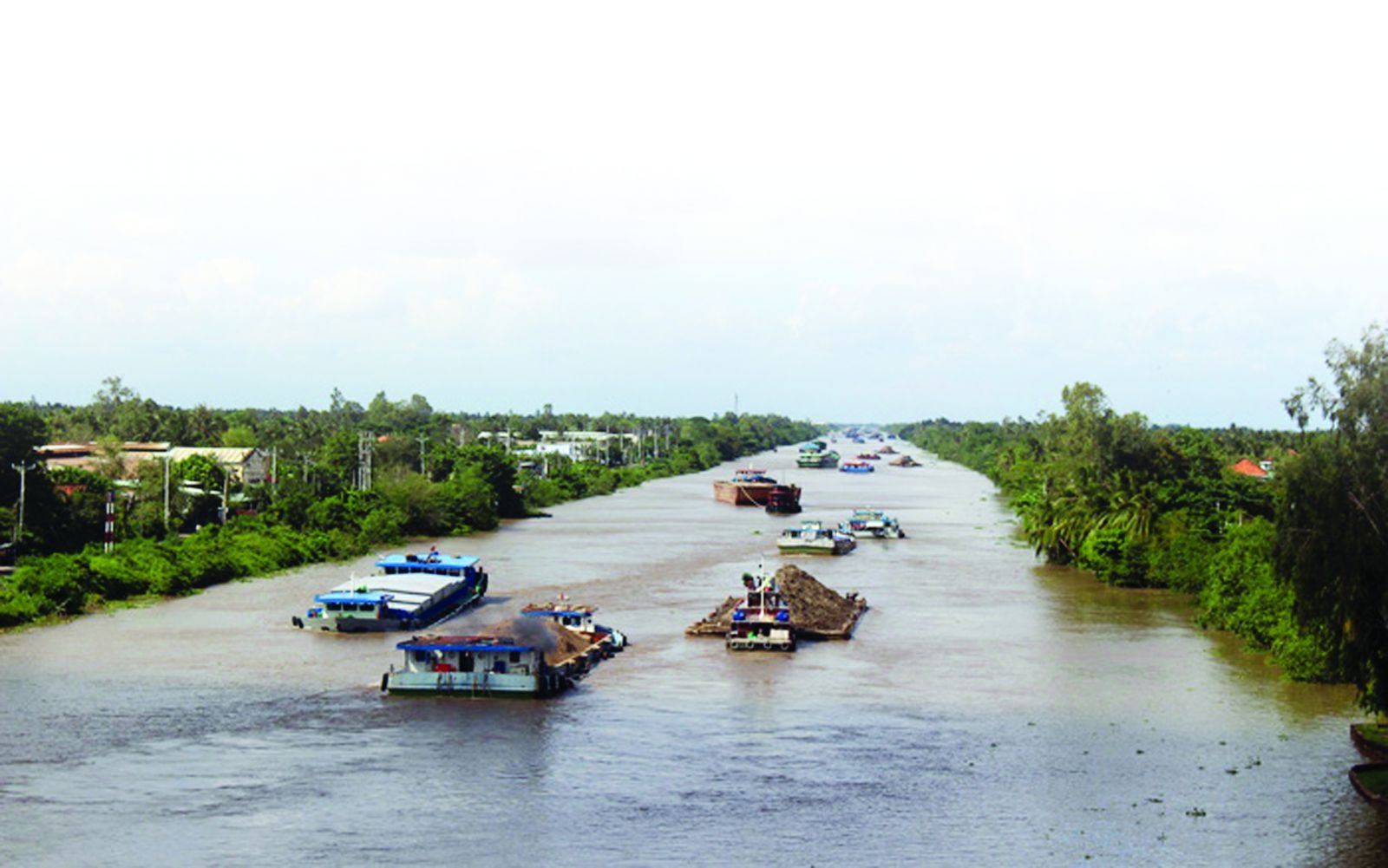  Với hạ tầng đường thủy thuận lợi, Tiền Giang có thể đóng vai trò kết nối liên vùng đồng bằng sông Cửu Long.