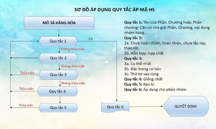  Doanh nghiệp cần dựa vào quy tắc phân loại để áp mã HS phù hợp. Nguồn: TCHQ