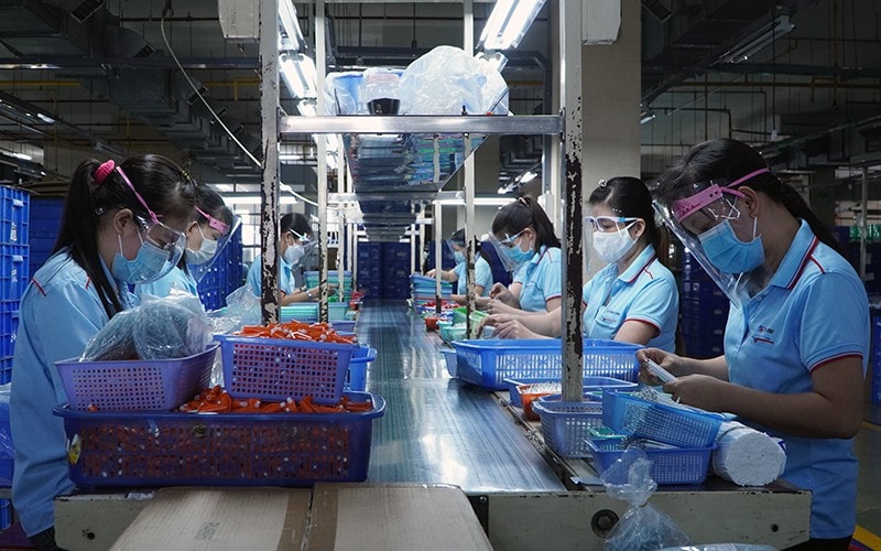 Các doanh nghiệp vẫn duy trì và phát triển sản xuất.