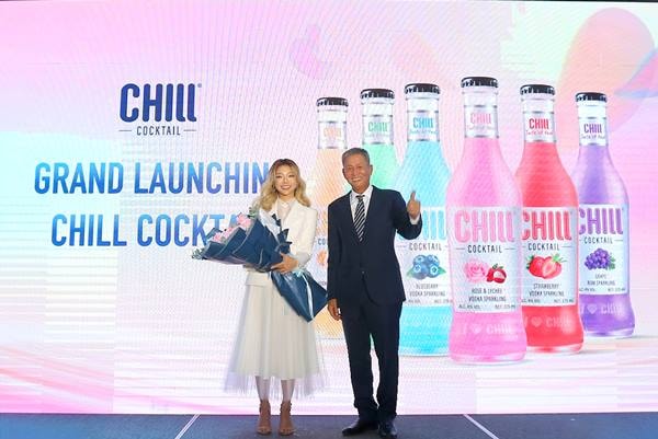 Katleen Phan Võ, diễn viên điện ảnhlàm đại sứ Thương hiệu Chill Cocktailbr class=