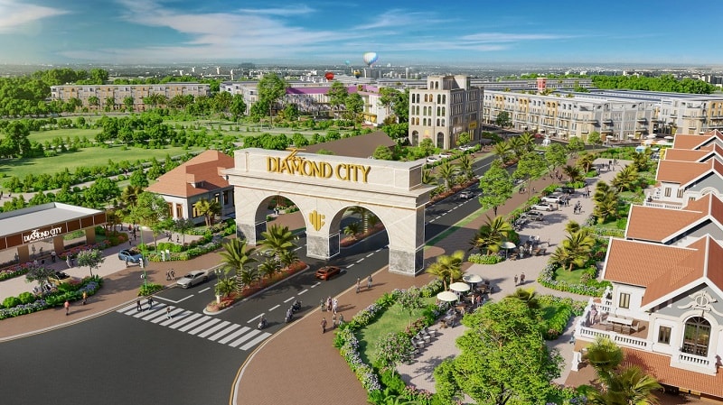 Dự án The Diamond City – có vị trí trong lõi bất động sản công nghiệp khi gần các khu công nghiệp lớn nhất của Long An là Idico, Việt Pháp, Thịnh Phát, Tân Đức, Hải Sơn.