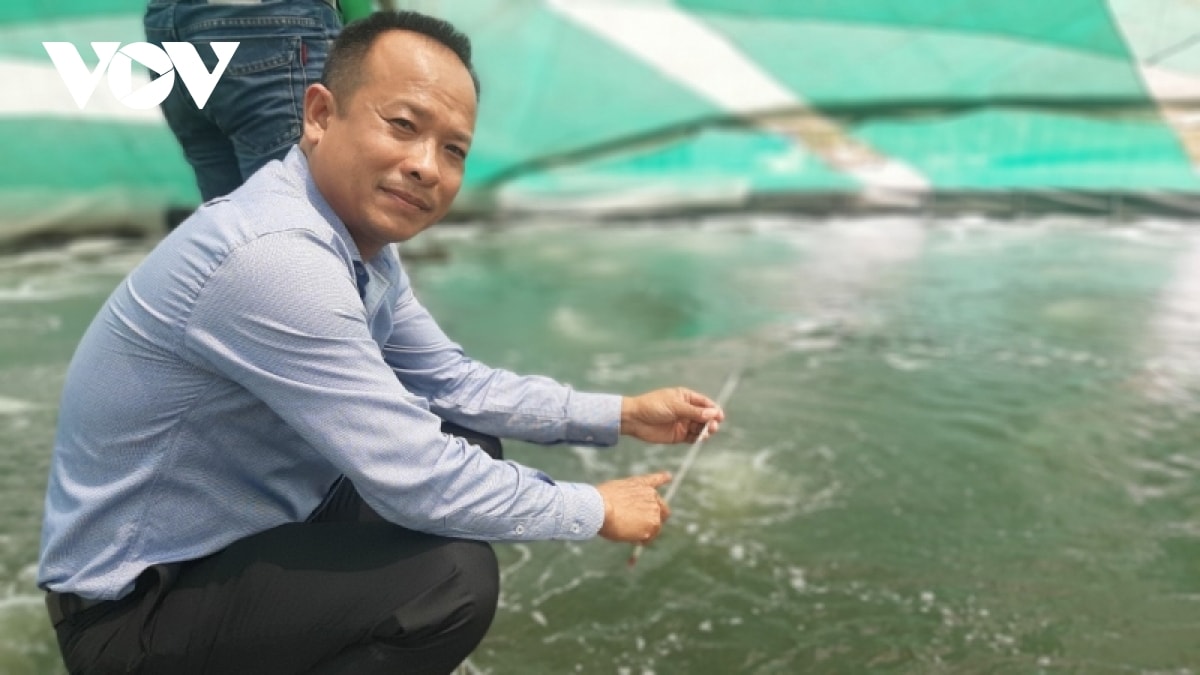 Anh Ngô Minh Tuấn được mệnh danh là tỉ phú cù lao làm giàu từ con tôm.