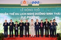 Khởi công quần thể du lịch nghỉ dưỡng sinh thái 5 sao FLC Phú Thọ