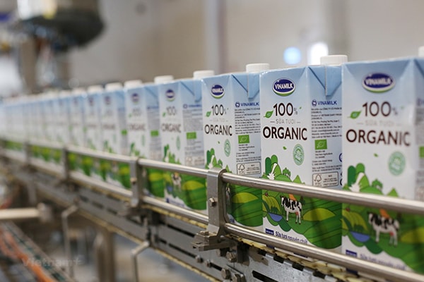 Vinamilk đã có một năm 2021 với doanh thu đạt kỷ lục (Ảnh: vVetnamplus)