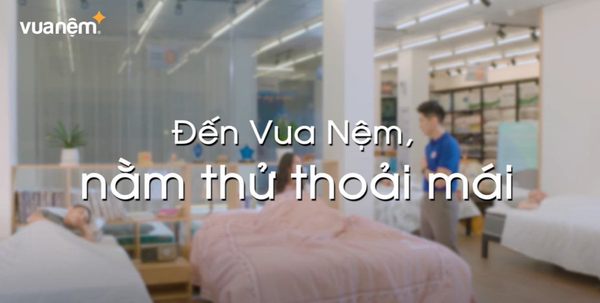 Lần đầu tiên xuất hiện trên thị trường, có một thương hiệu để khách hàng mang nệm về nhà và ngủ thử tới 100 đêm.