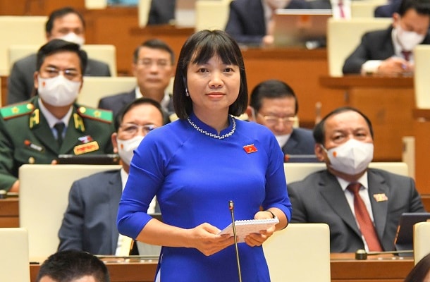 Đại biểu Quốc hội Nguyễn Thị Việt Nga.