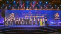 PVFCCo được vinh danh “Thương hiệu vàng Thành phố Hồ Chí Minh” năm 2021