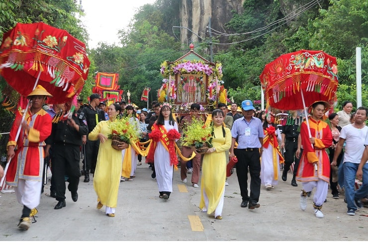 Khai hội Vía Bà Chúa Xứ Núi Sam năm 2019. Ảnh minh họa