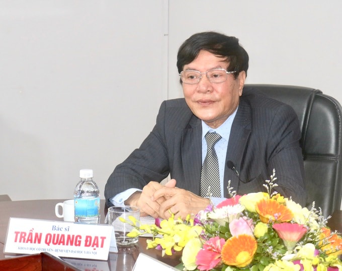bác sĩ Trần Quang Đạt - Khoa Y học cổ truyền Bệnh viện Đại học Y Hà Nội
