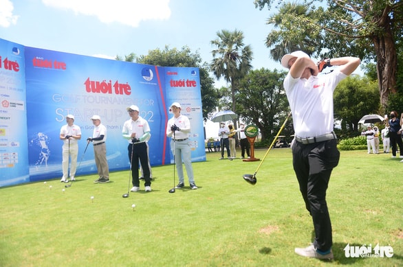 Giải Golf Tournament for Start-up 2022 khai mạc tại sân golf Long Thành (Đồng Nai) vào ngày 25-3 - Ảnh: QUANG ĐỊNH