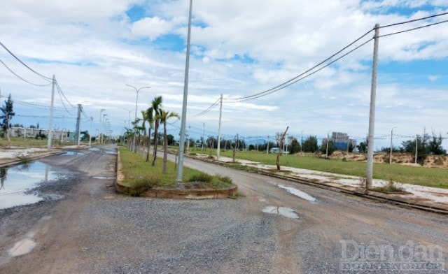 Cảnh tượng đìu hiu tại dự án Viêm Minh Hà Dừa (Khu đô thị Mỹ Gia, giai đoạn 1) tại Quảng Nam nhiều năm nay