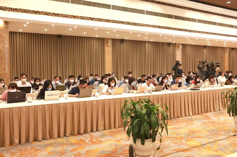 Họp báo Chính phủ thường kỳ tháng 3/2022 được tổ chức chiều ngày 4/4.