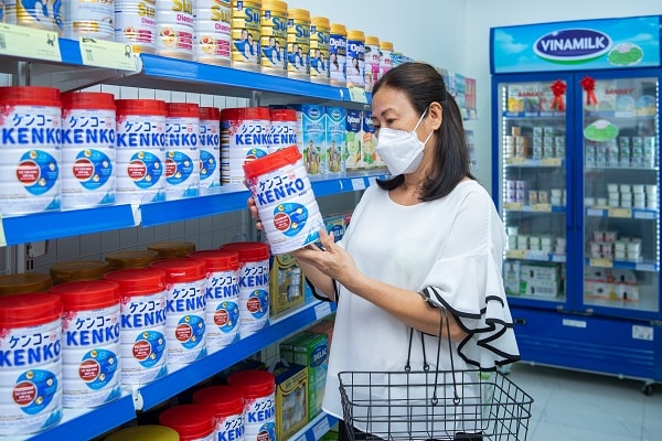 Hệ thống cửa hàng Giấc Mơ Sữa Việt của Vinamilk đã cán mốc 600 cửa hàng trong năm 2021.
