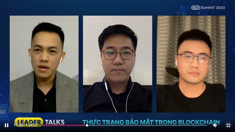 Các diễn giả chia sẻ tại Tọa đàm Leader Talks 