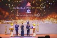 Nutricare được vinh danh trong Top 200 Sao Vàng đất Việt năm 2021