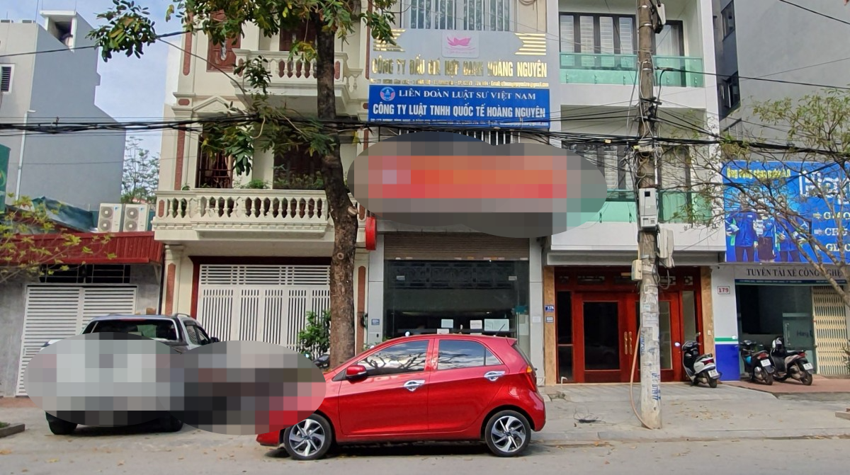 Trụ sở Công ty đấu giá hợp danh Hoàng Nguyên.