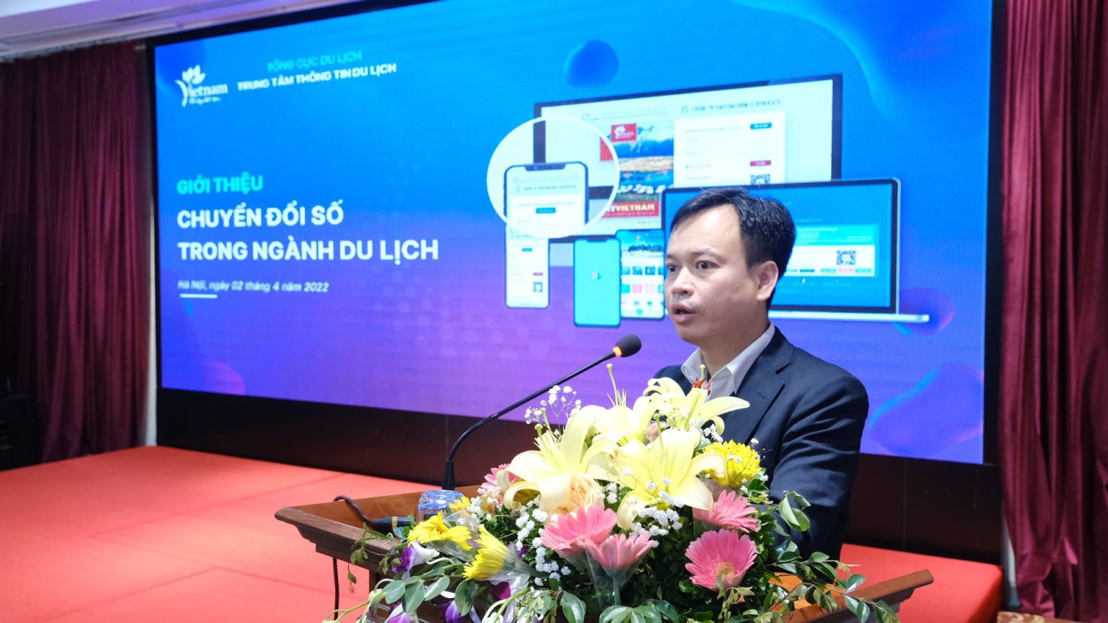 ông Hoàng Quốc Hòa, Phó Giám đốc Trung tâm thông tin du lịch, Tổng cục Du lịch.