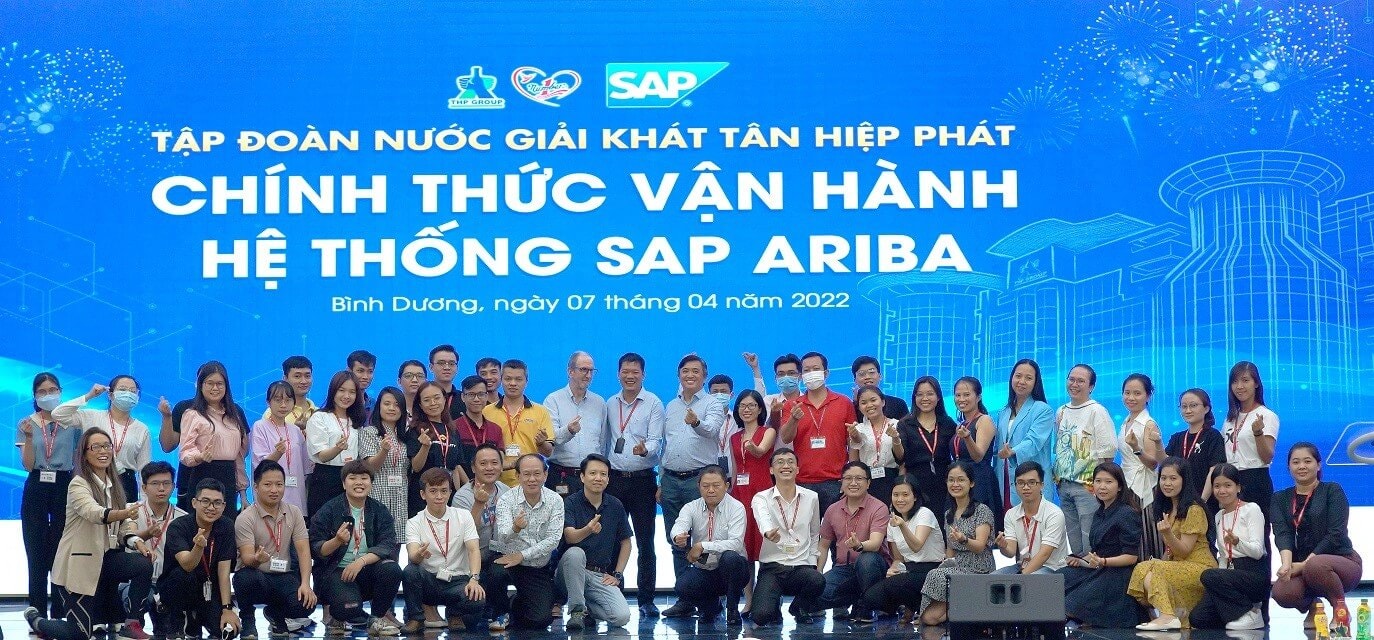 Tân Hiệp Phát chính thức vận hành hệ thống SAP Ariba từ ngày 7-4-2022.