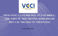 Tài liệu DIỄN ĐÀN KINH DOANH VIỆT NAM – HÀ LAN CHO ĐỒNG BẰNG SÔNG CỬU LONG: TIỀM NĂNG VÀ CƠ HỘI ĐẦU TƯ VÀO ĐBSCL: GÓC NHÌN TỪ MÔI TRƯỜNG KINH DOANHp/ĐẾN CÁC NHÀ ĐẦU TƯ TIỀM NĂNG