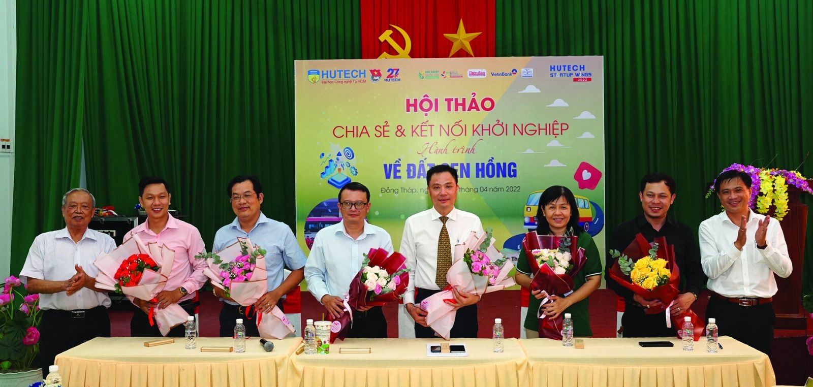  Hội thảo “Về Đồng Tháp nghe chuyện khởi nghiệp” nằm trong chuỗi hành trình HUTECH Startup Tour