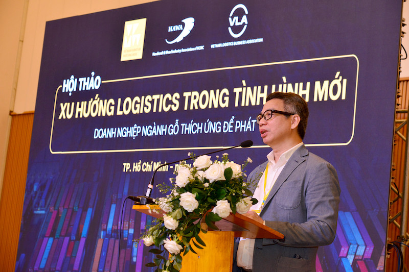 ông Đào Trọng Khoa, Phó Chủ tịch thường trực Hiệp hội Doanh nghiệp dịch vụ Logistics Việt Nam (VLA).