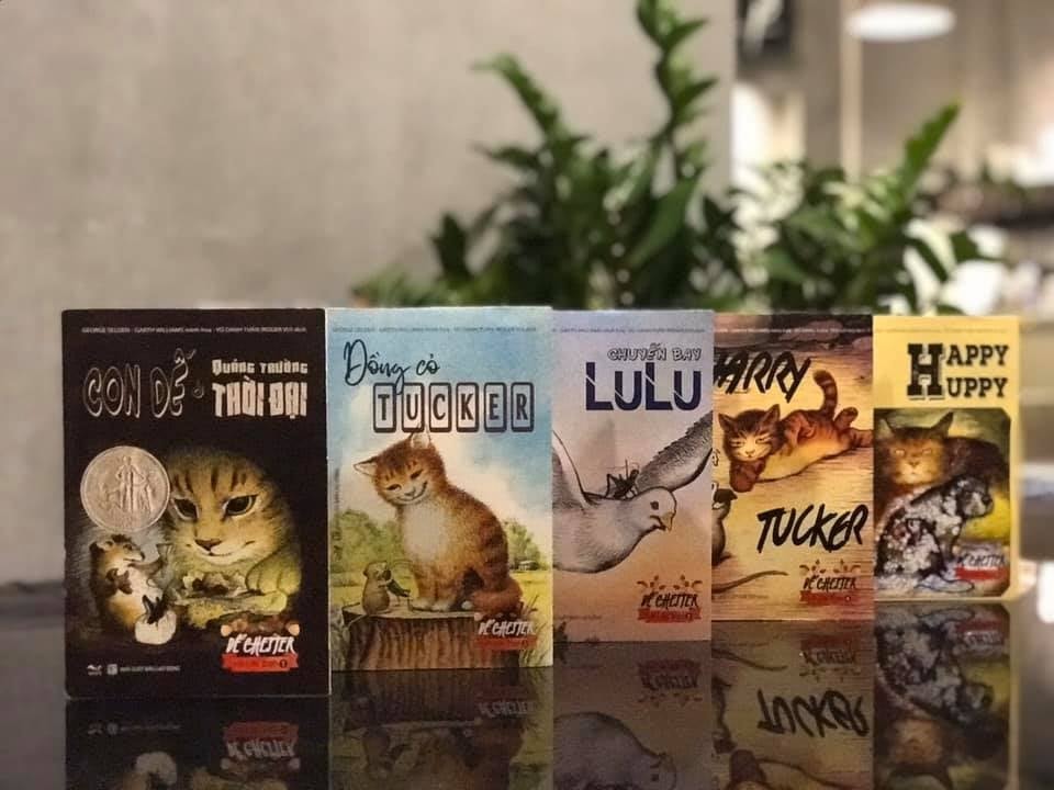 Bộ sách “Dế Chester và Các bạn” viết về tình bạn trong sáng thời thiếu nhi luôn được các bạn độc giả nhí say mê.