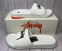 Dép Nike X Stussy Benassi ‘Stussy Cream’ DC5239-100