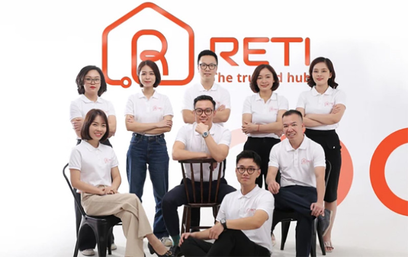 Đội ngũ nhà sáng lập và các cộng sự nòng cốt của RETI. Ảnh đội ngũ core team.