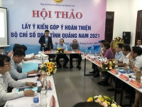 Hiệp hội doanh nghiệp Quảng Nam lấy ý kiến hoàn thiện bộ chỉ số DDCI 2021