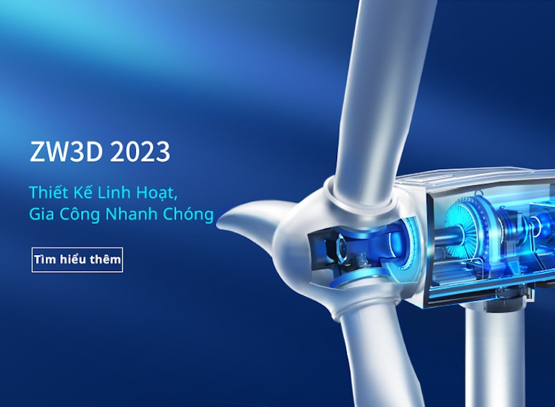 phiên bản ZW3D 2023 này đã cho thấy một bước đột phá khác trong giải pháp CAD/CAM/CAE All-in-one