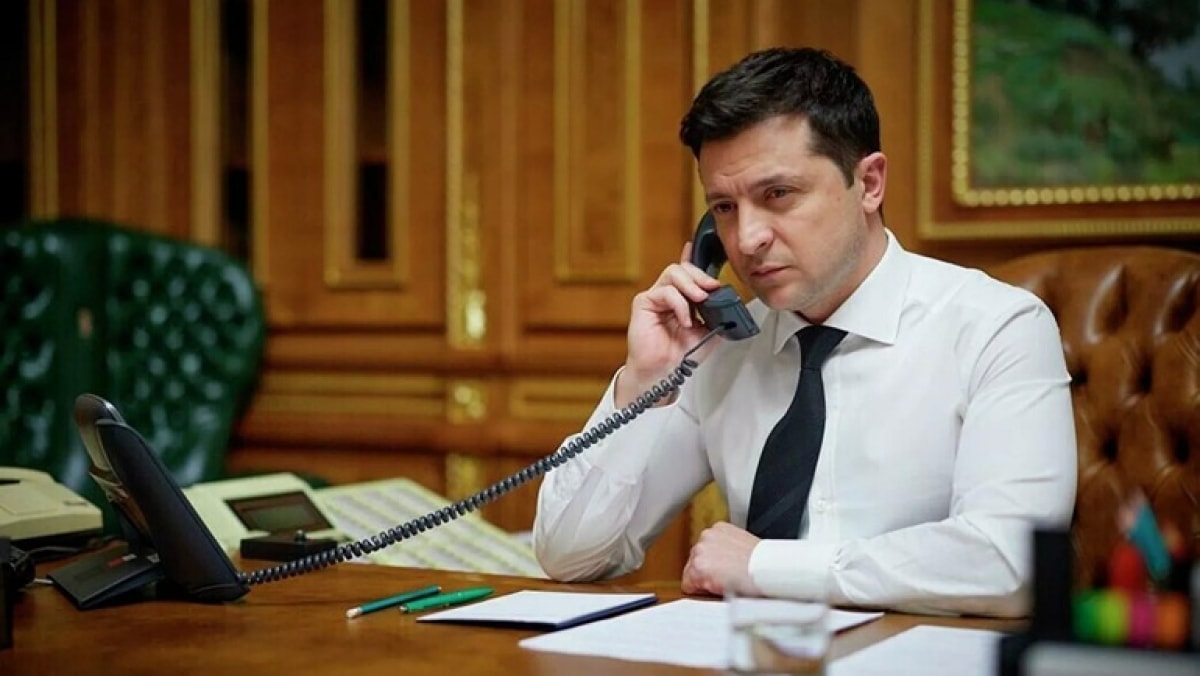 Tổng thống Ukraine Volodymyr Zelensky