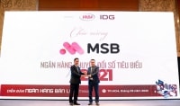 MSB nhận giải thưởng “Ngân hàng chuyển đổi số tiêu biểu năm 2021