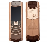 Vertu Signature S Centurion Rose Gold Diamonds Bespoke
