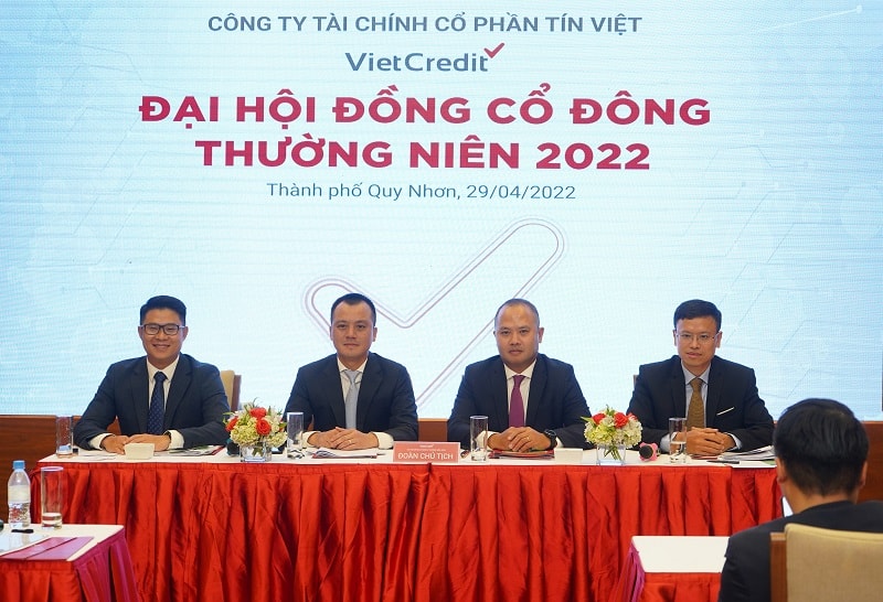 Chủ tọa đoàn ĐHĐCĐ VietCredit 2022