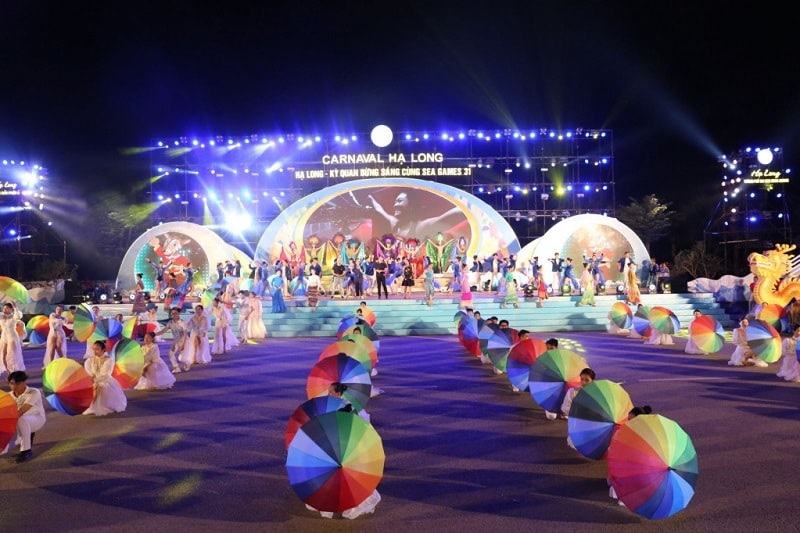 Chương trình Carnaval Hạ Long 2022, với chủ đề “Hạ Long - Kỳ quan bừng sáng cùng SEA Games 31” là điểm nhấn trong chuỗi các hoạt động du lịch sẽ diễn ra (ảnh báo QN)