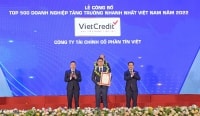 VietCredit - Công ty tài chính duy nhất vào top 10 bảng xếp hạng FAST500